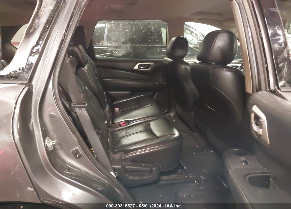 2017 NISSAN PATHFINDER PLATINUM VIN: 5N1DR2MM1HC622399