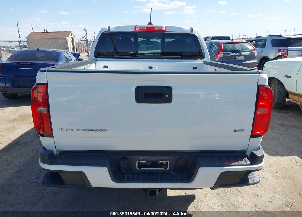 2022 CHEVROLET COLORADO 2WD SHORT BOX LT VIN: 1GCGSCEN4N1136924