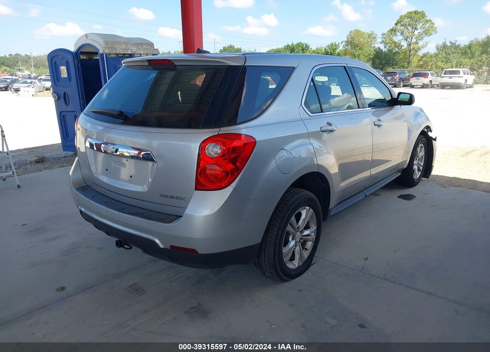 2013 CHEVROLET EQUINOX LS VIN: 2GNALBEK4D1227386