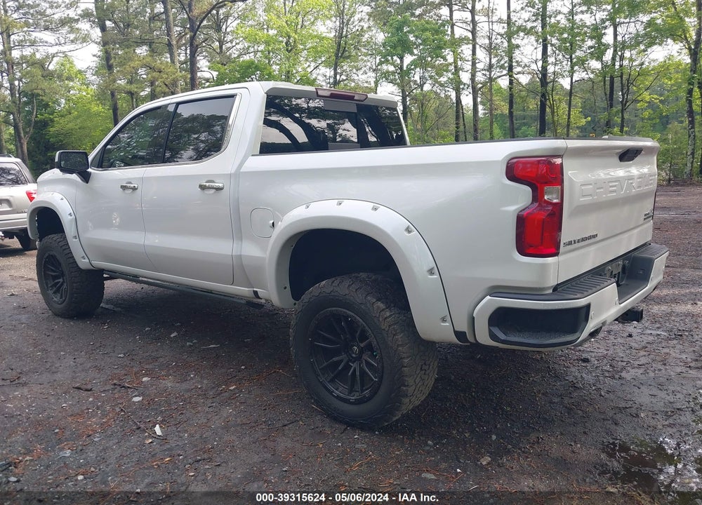 2020 CHEVROLET SILVERADO 1500 4WD SHORT BED HIGH COUNTRY VIN: 3GCUYHED5LG362054