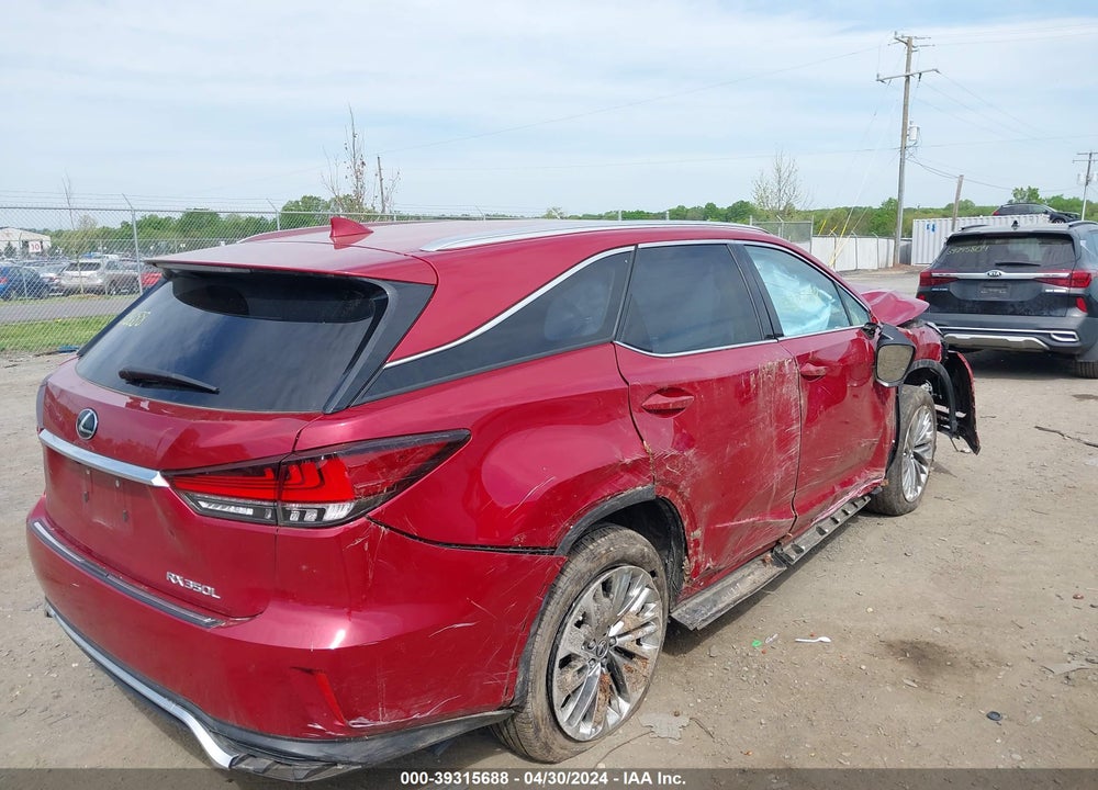 2020 LEXUS RX 350L LUXURY VIN: JTJJZKFA8L2026034