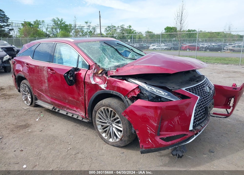 2020 LEXUS RX 350L LUXURY VIN: JTJJZKFA8L2026034