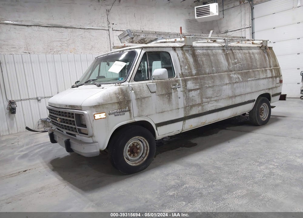 1992 CHEVROLET G30 VIN: 2GCGG39K6N4158966