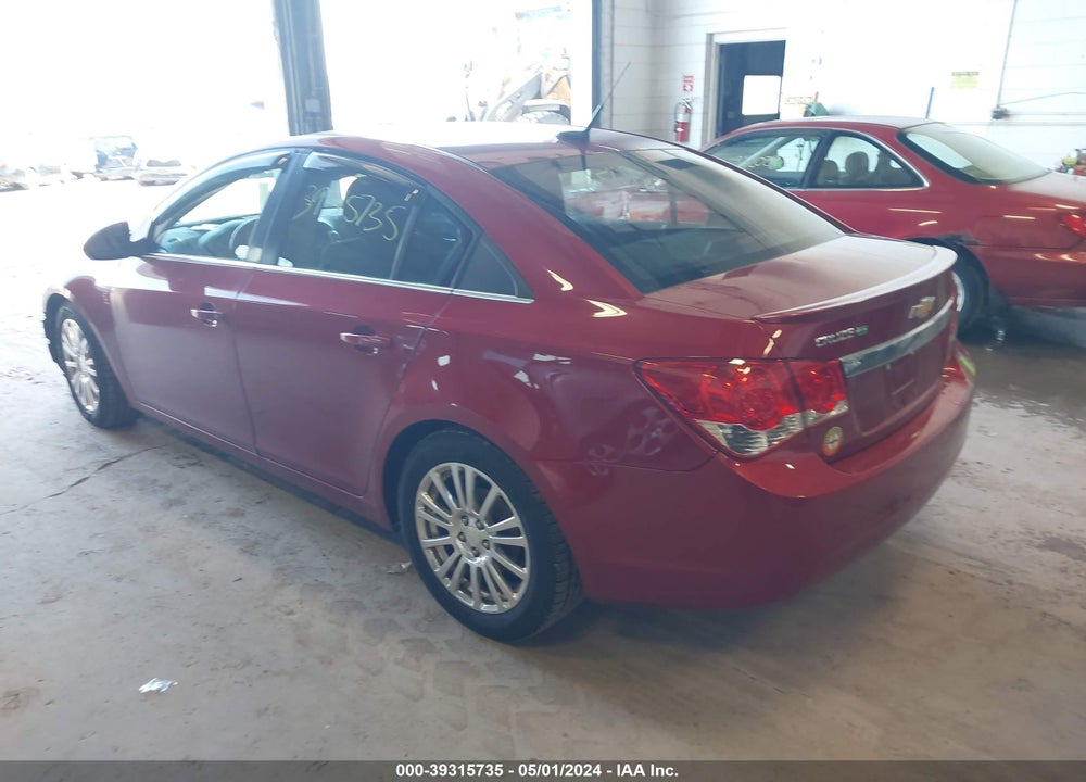 2012 CHEVROLET CRUZE ECO VIN: 1G1PJ5SC9C7194497