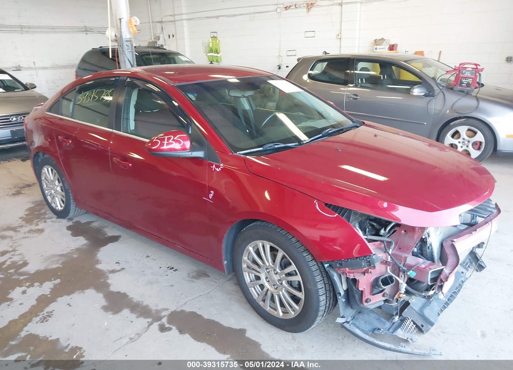 2012 CHEVROLET CRUZE ECO VIN: 1G1PJ5SC9C7194497