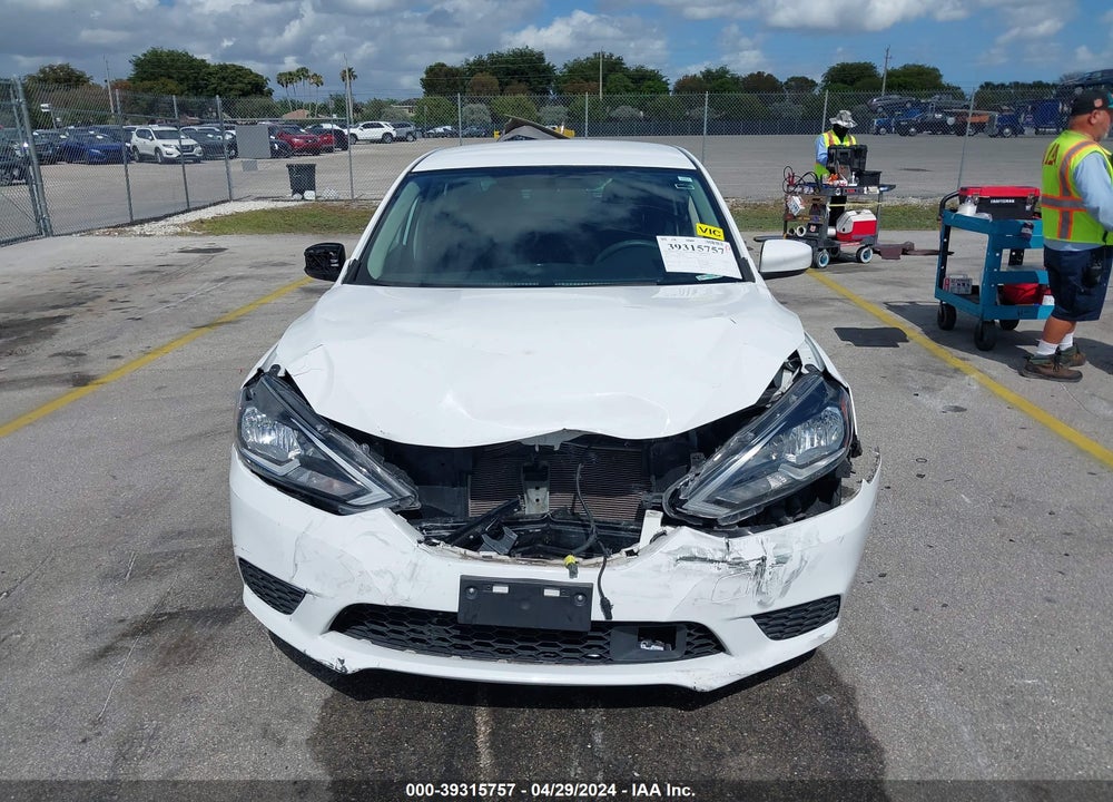 2019 NISSAN SENTRA S VIN: 3N1AB7AP9KY342979