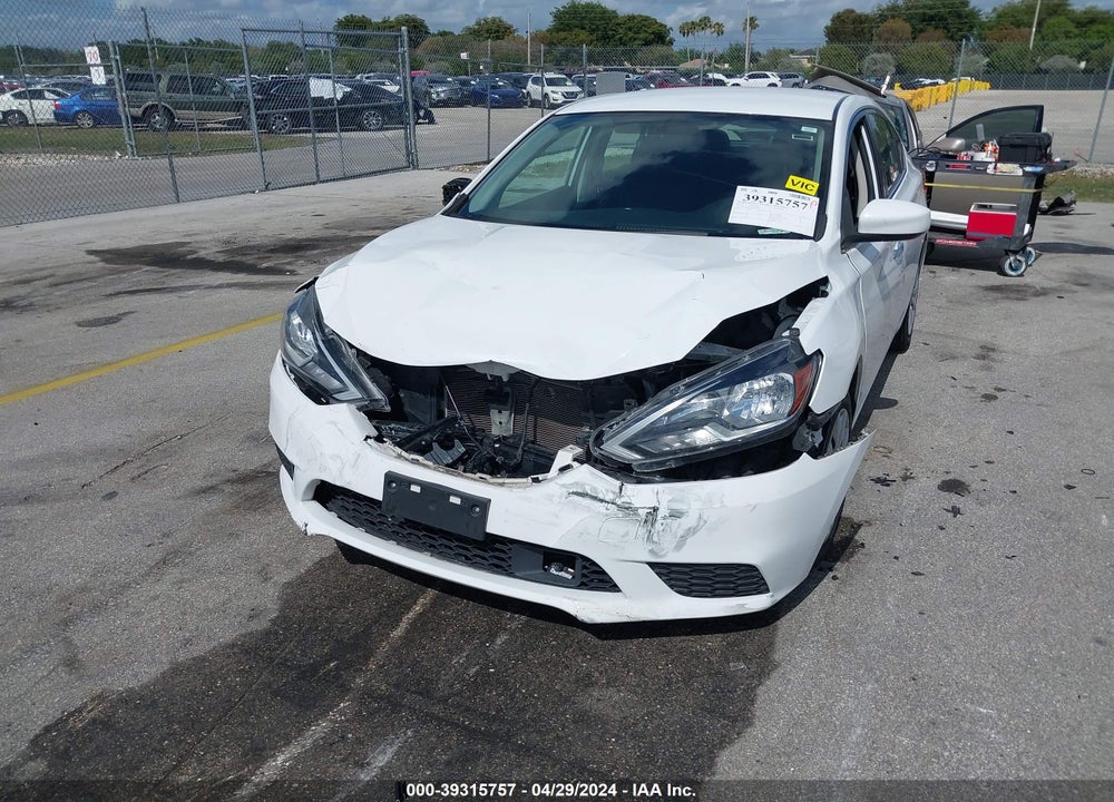 2019 NISSAN SENTRA S VIN: 3N1AB7AP9KY342979