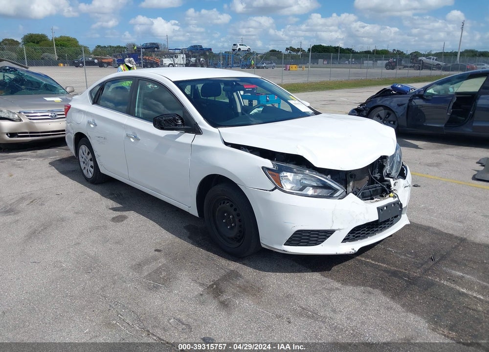 2019 NISSAN SENTRA S VIN: 3N1AB7AP9KY342979