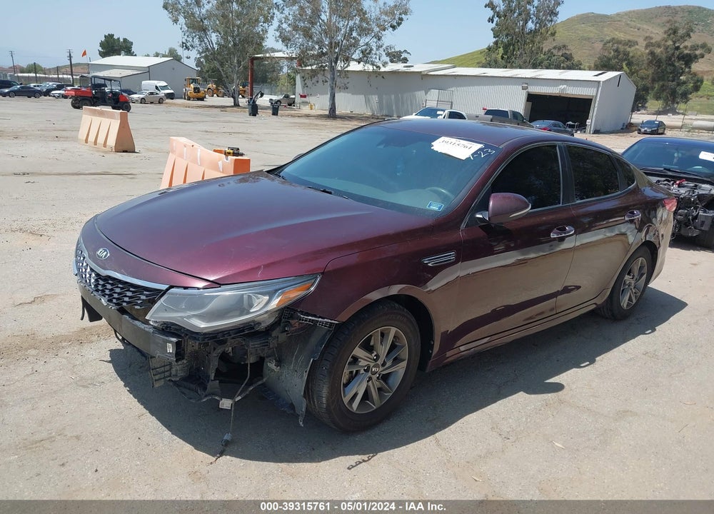 2019 KIA OPTIMA LX VIN: 5XXGT4L39KG337206