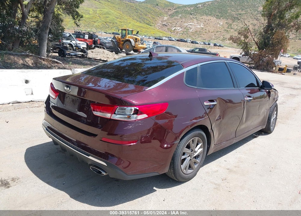 2019 KIA OPTIMA LX VIN: 5XXGT4L39KG337206