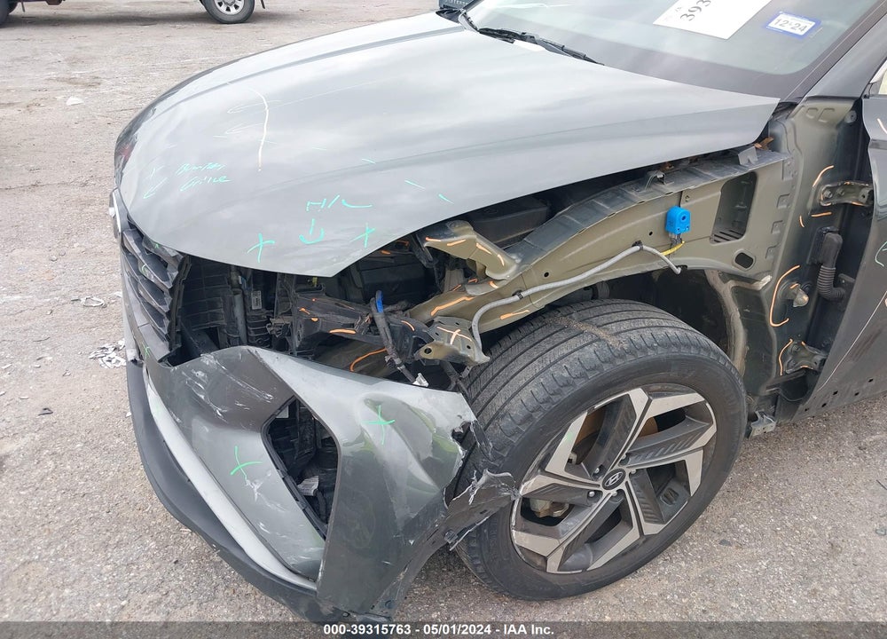 2022 HYUNDAI TUCSON SEL VIN: 5NMJF3AE8NH006893