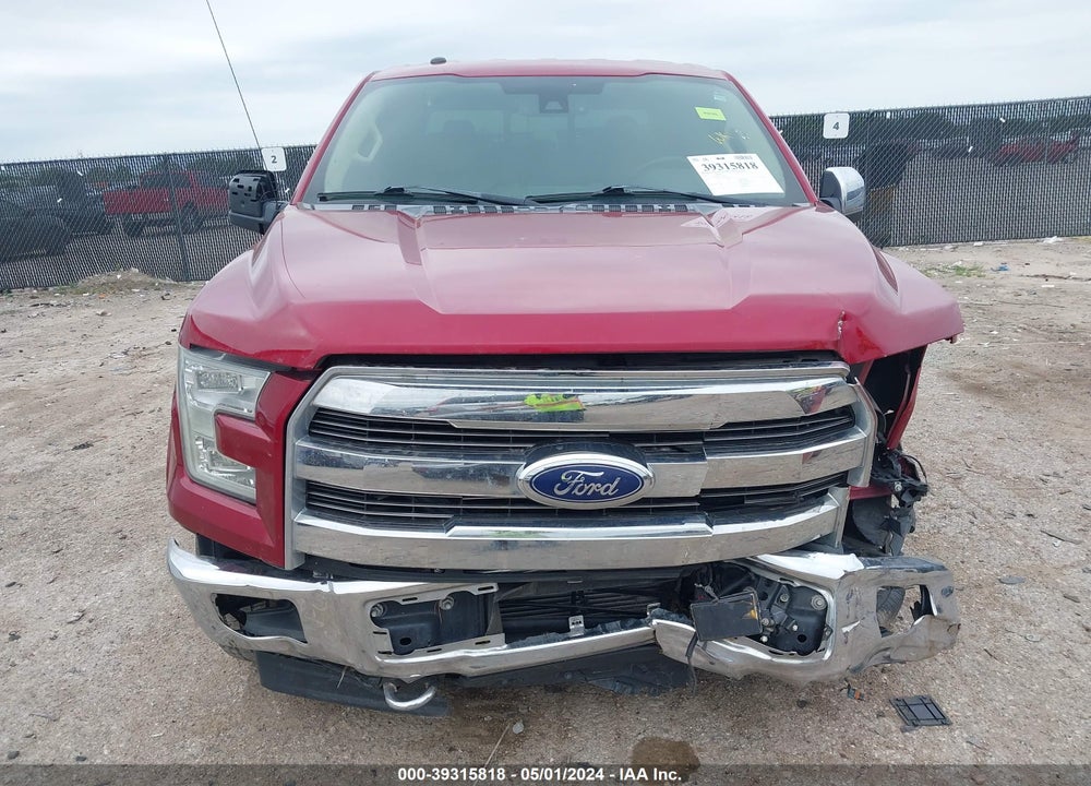 2017 FORD F-150 LARIAT VIN: 1FTEW1EGXHKC48899