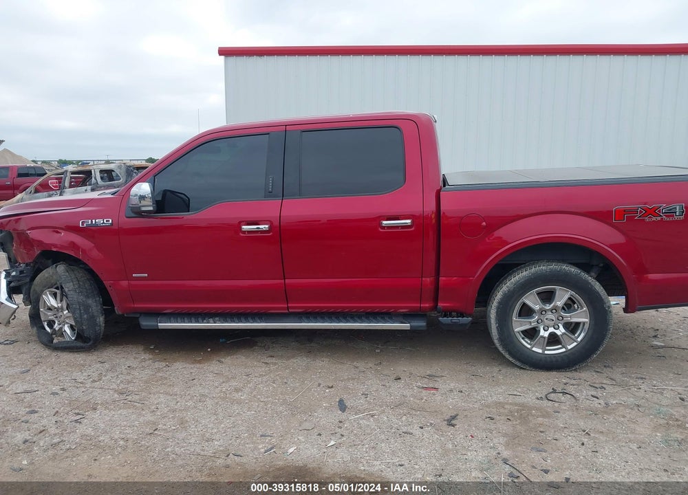 2017 FORD F-150 LARIAT VIN: 1FTEW1EGXHKC48899