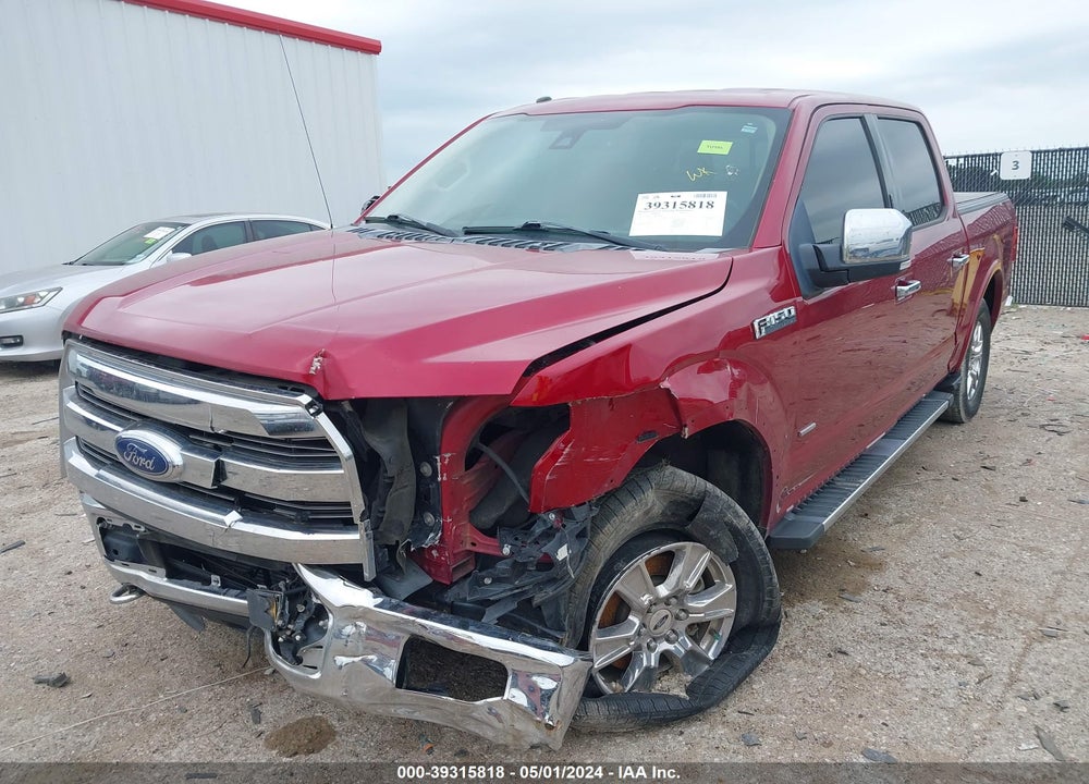 2017 FORD F-150 LARIAT VIN: 1FTEW1EGXHKC48899