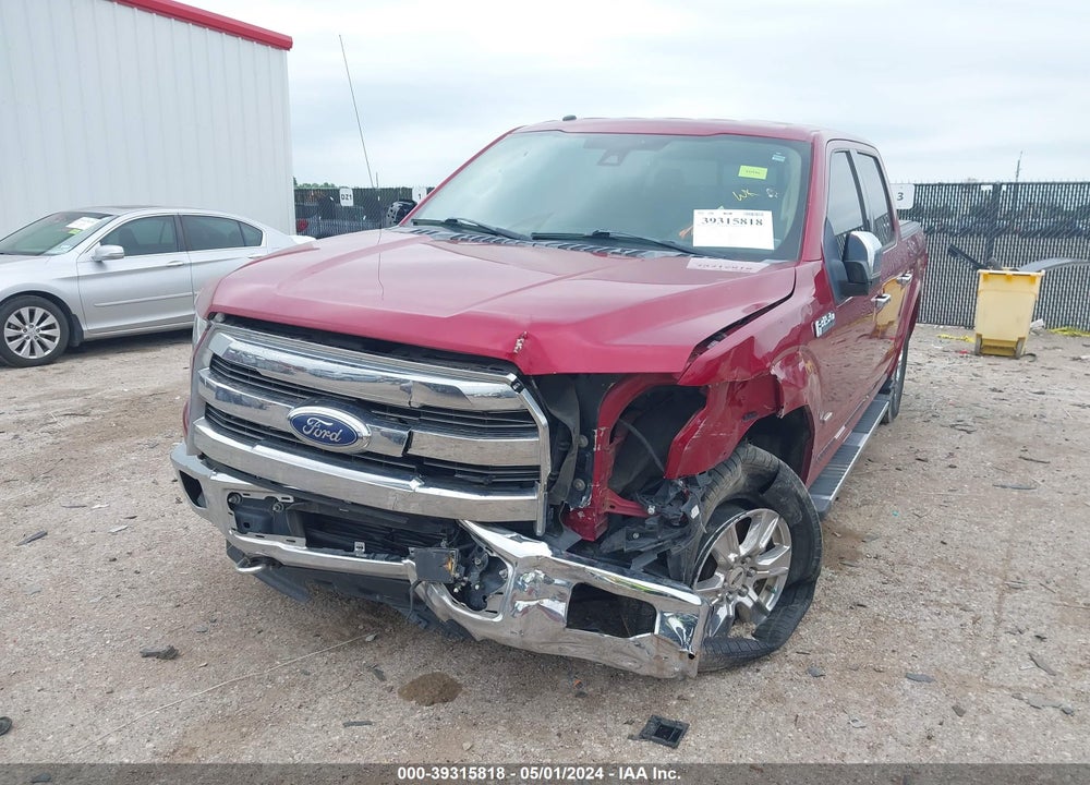 2017 FORD F-150 LARIAT VIN: 1FTEW1EGXHKC48899