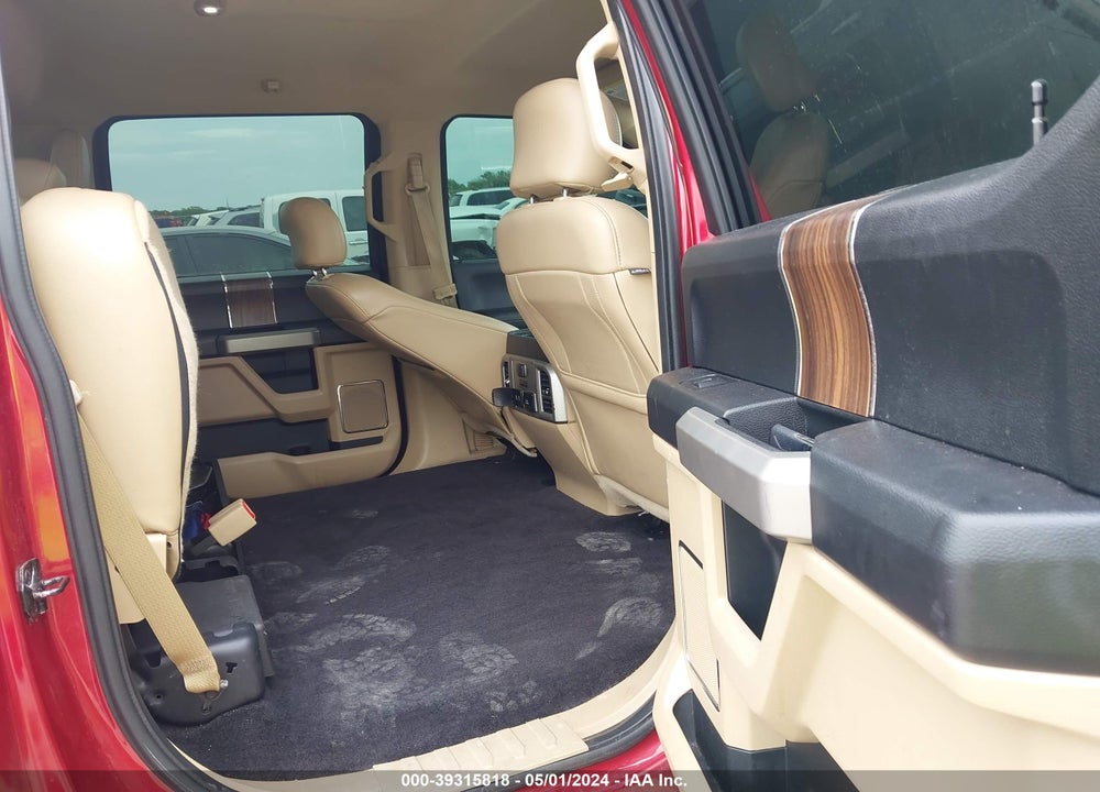 2017 FORD F-150 LARIAT VIN: 1FTEW1EGXHKC48899
