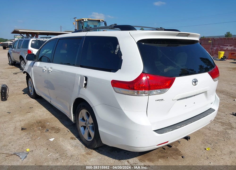 2013 TOYOTA SIENNA VIN: 5TDKK3DC1DS350829