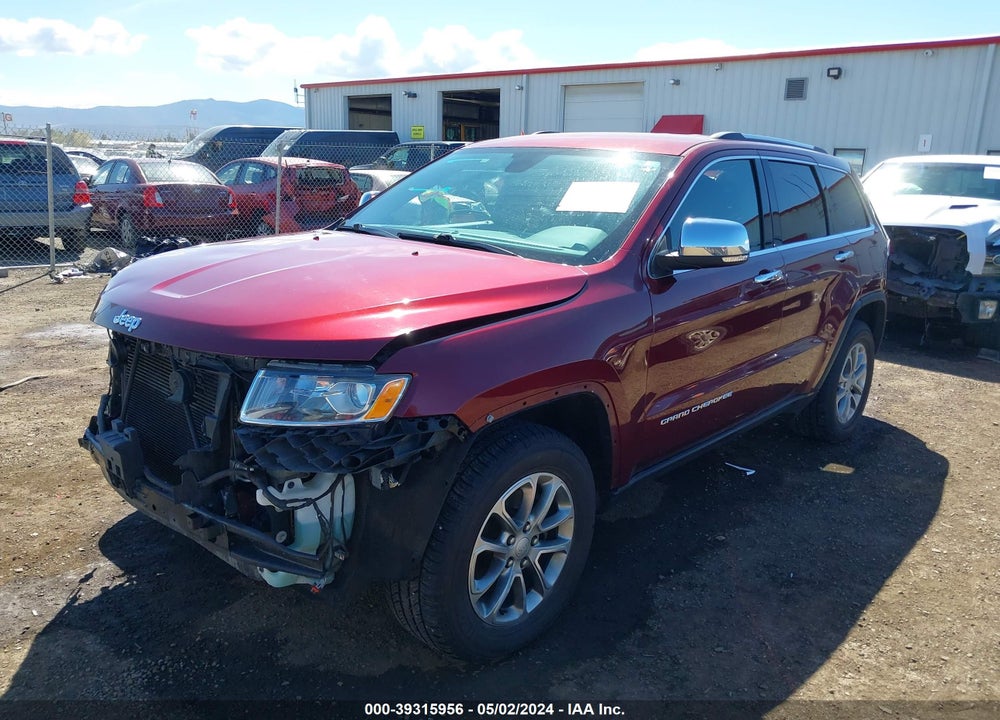 2016 JEEP GRAND CHEROKEE LIMITED VIN: 1C4RJFBG2GC354323