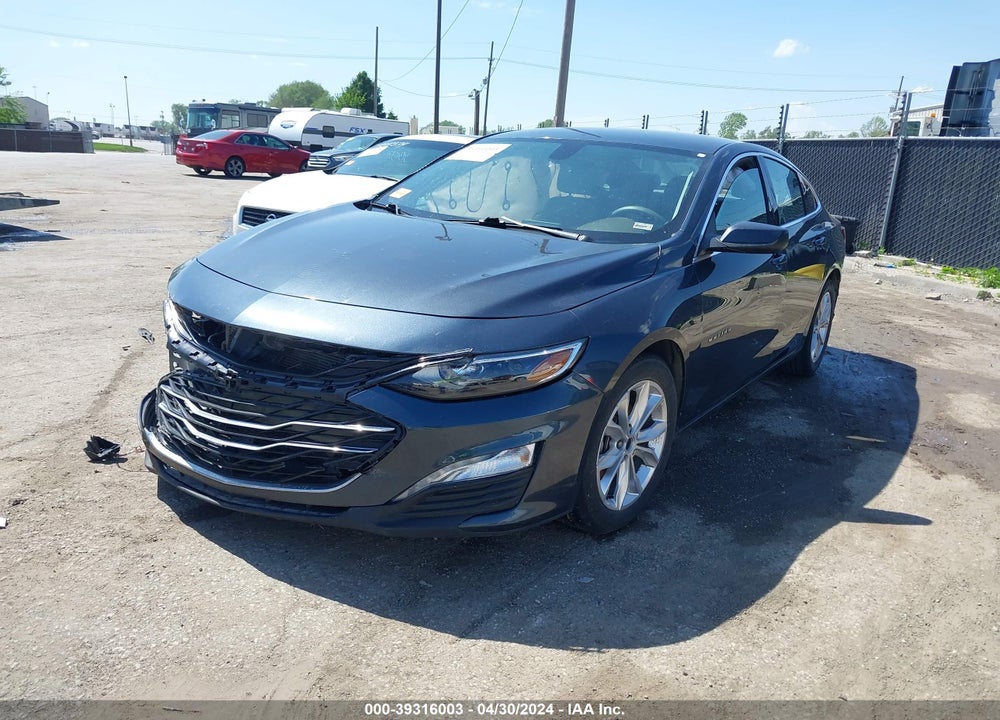 2020 CHEVROLET MALIBU FWD LT VIN: 1G1ZD5ST0LF038516