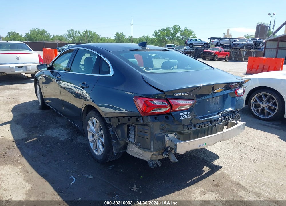 2020 CHEVROLET MALIBU FWD LT VIN: 1G1ZD5ST0LF038516