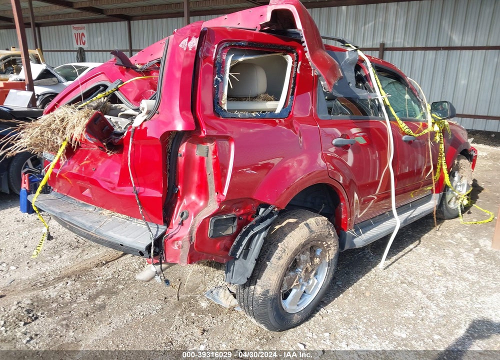 2011 FORD ESCAPE XLT VIN: 1FMCU0D7XBKB03017