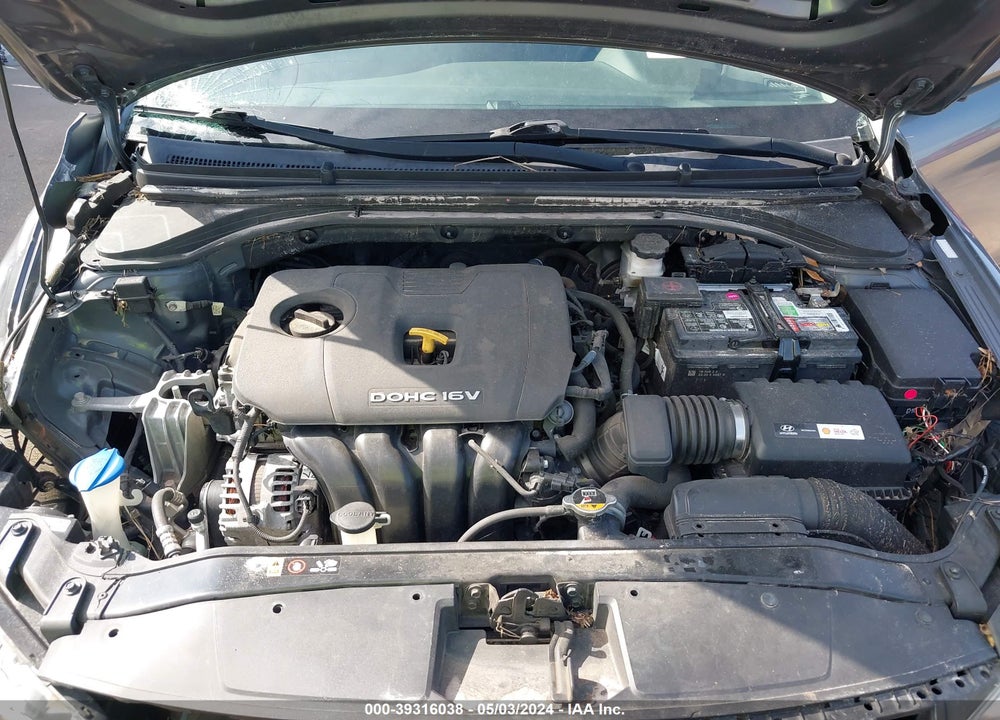 2017 HYUNDAI ELANTRA SE VIN: KMHD74LF5HU110353