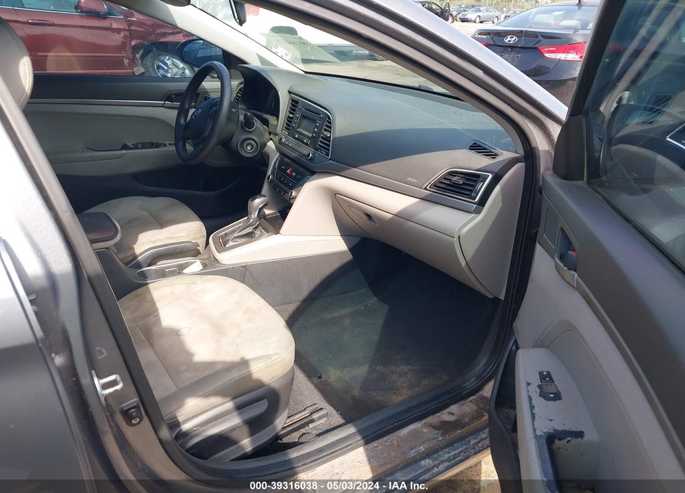 2017 HYUNDAI ELANTRA SE VIN: KMHD74LF5HU110353