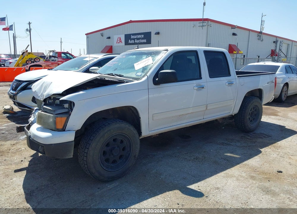 2011 CHEVROLET COLORADO 1LT VIN: 1GCHTCFE7B8140422