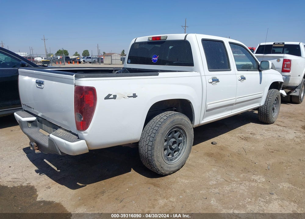 2011 CHEVROLET COLORADO 1LT VIN: 1GCHTCFE7B8140422