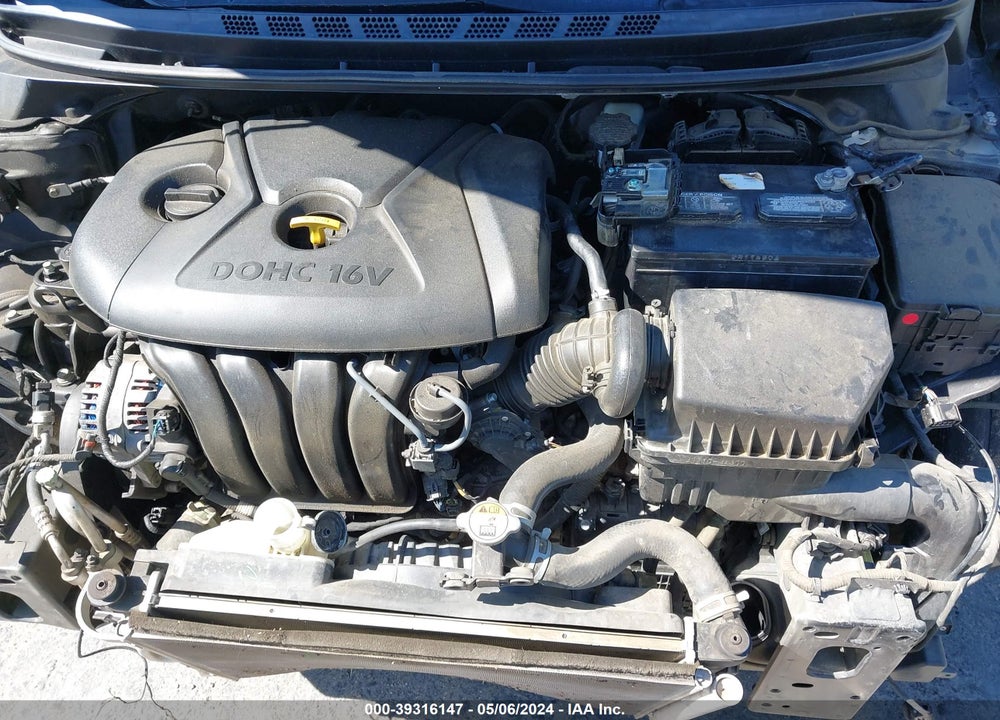 2016 HYUNDAI ELANTRA SE VIN: 5NPDH4AE5GH795099