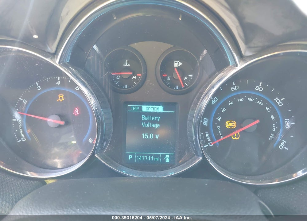 2014 CHEVROLET CRUZE 1LT AUTO VIN: 1G1PC5SBXE7237426