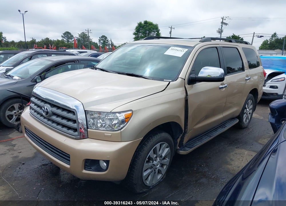 2017 TOYOTA SEQUOIA LIMITED VIN: 5TDJW5G12HS153910
