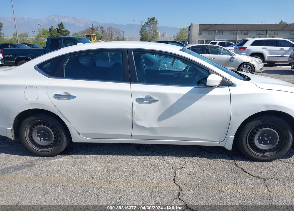 2015 NISSAN SENTRA SV VIN: 3N1AB7AP8FL694048