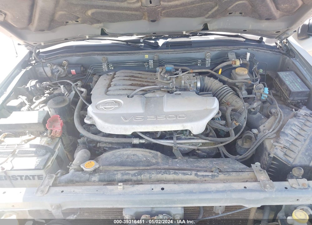 2001 NISSAN PATHFINDER SE VIN: JN8DR09Y21W593959