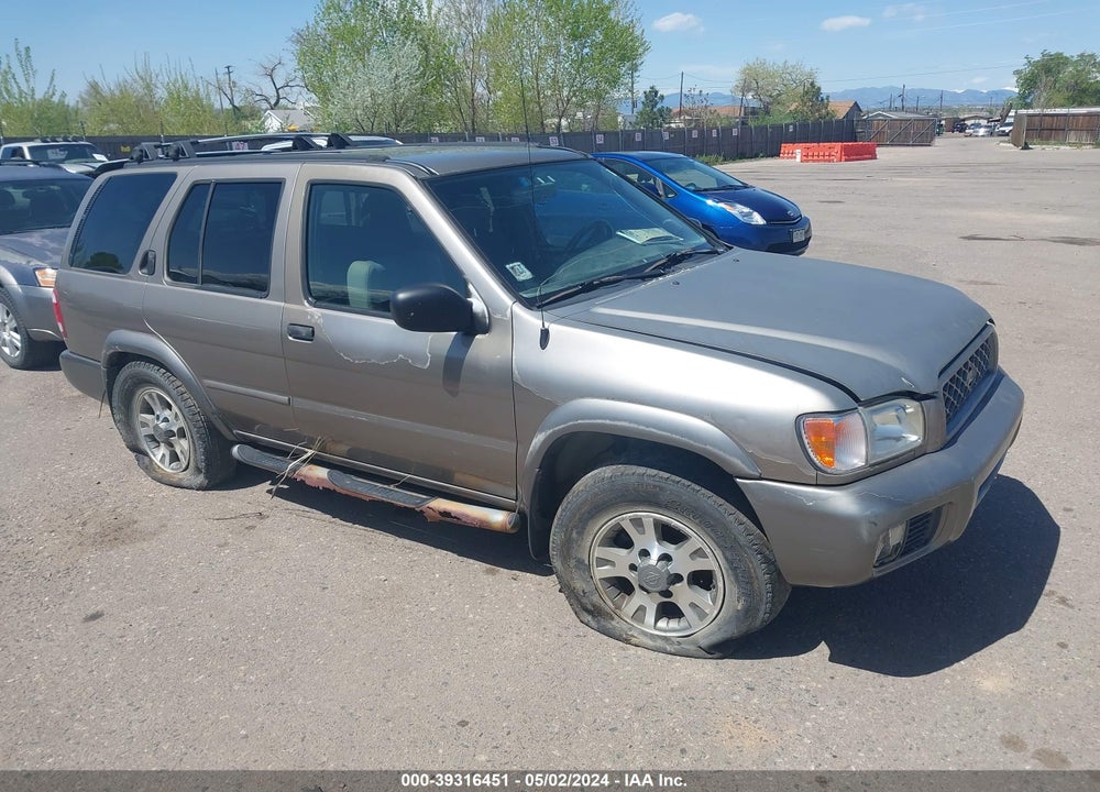 2001 NISSAN PATHFINDER SE VIN: JN8DR09Y21W593959