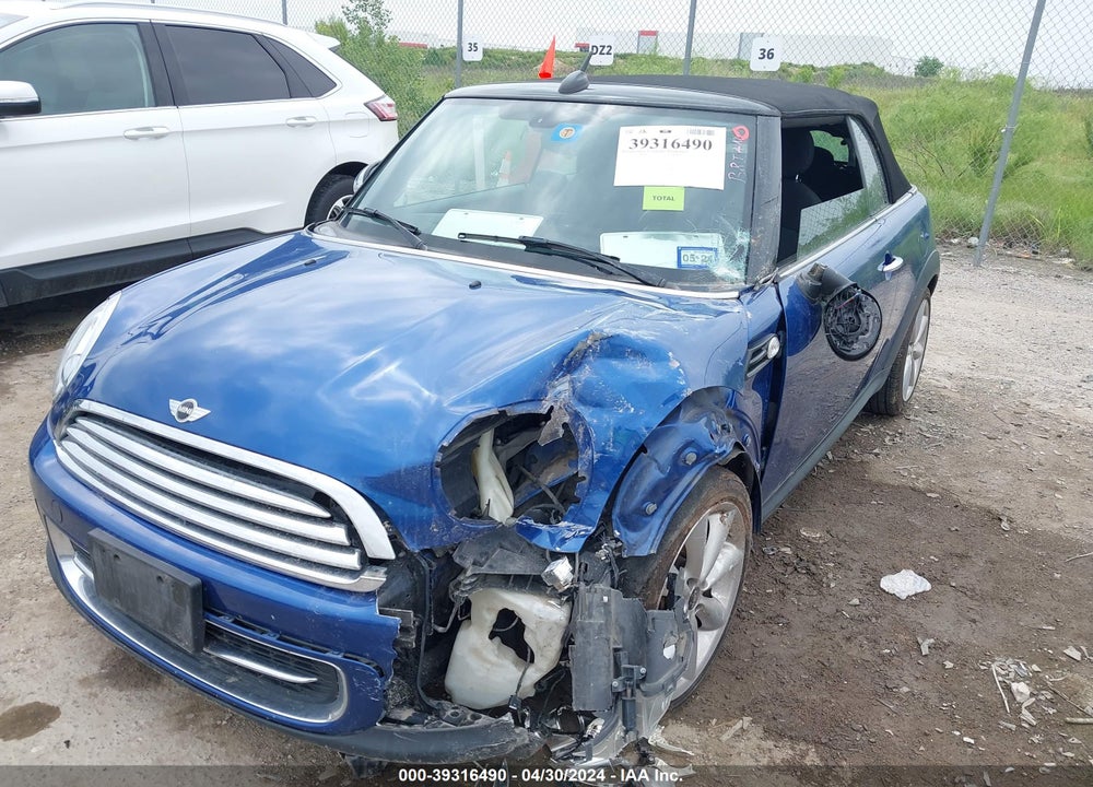 2015 MINI CONVERTIBLE COOPER VIN: WMWZN3C52FT862206