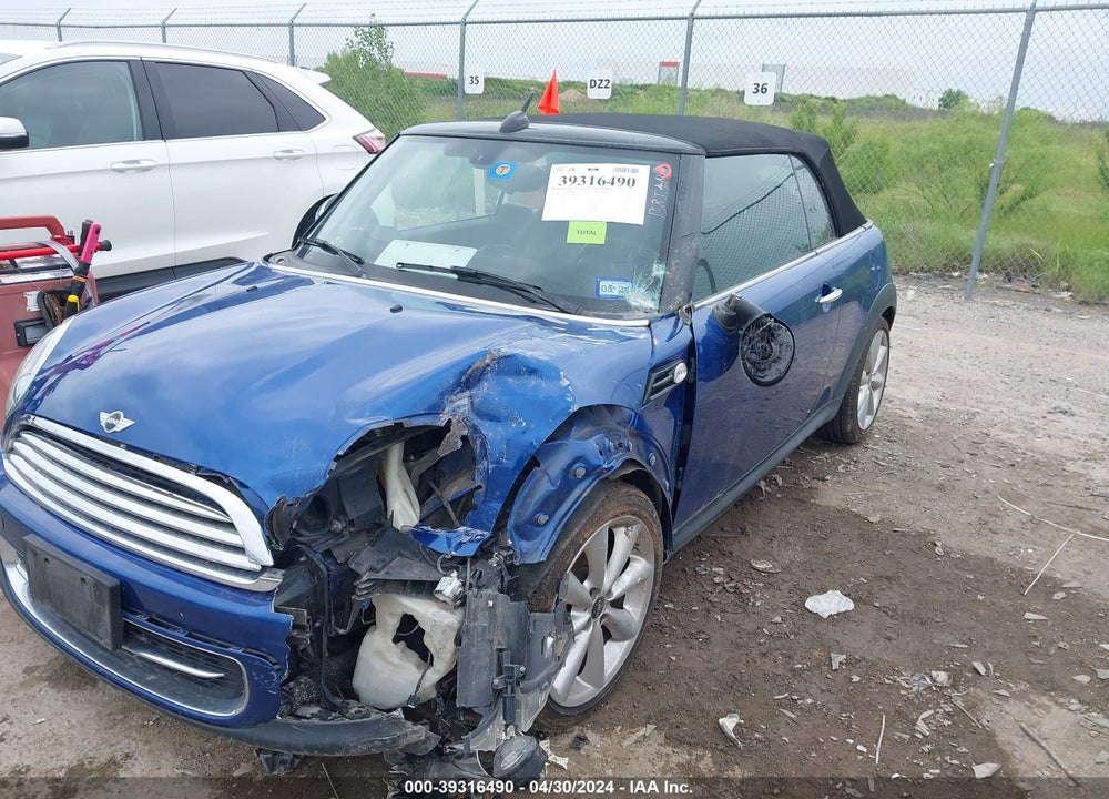 2015 MINI CONVERTIBLE COOPER VIN: WMWZN3C52FT862206