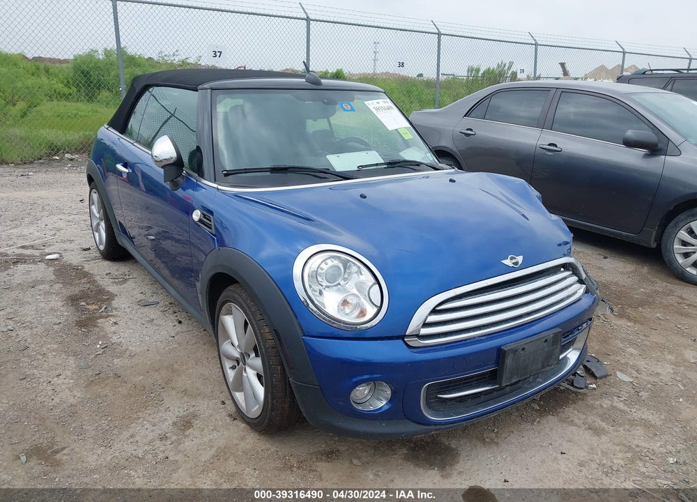 2015 MINI CONVERTIBLE COOPER VIN: WMWZN3C52FT862206