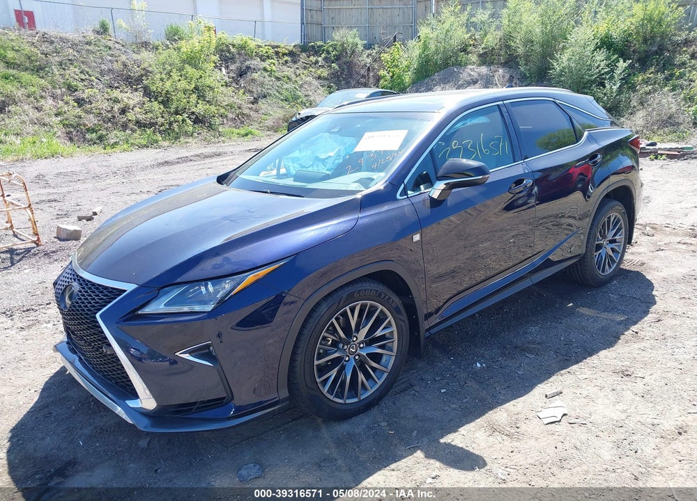 2018 LEXUS RX 350 F-SPORT VIN: 2T2BZMCA3JC151959