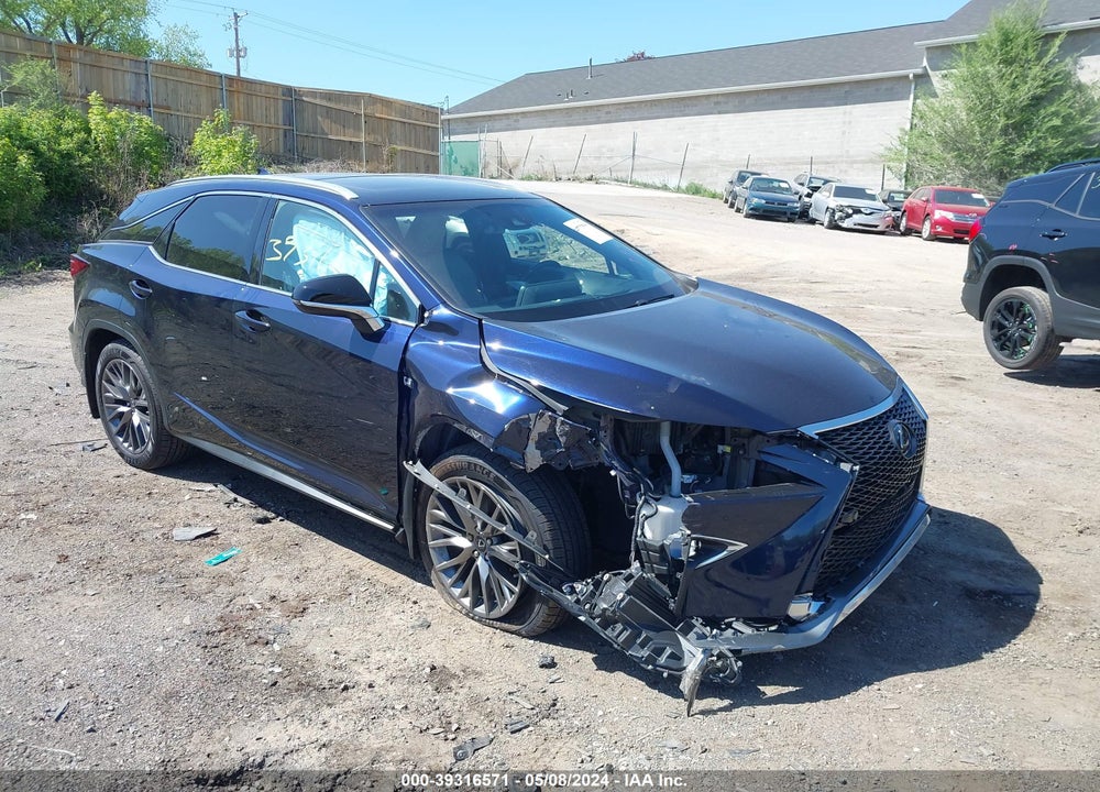 2018 LEXUS RX 350 F-SPORT VIN: 2T2BZMCA3JC151959