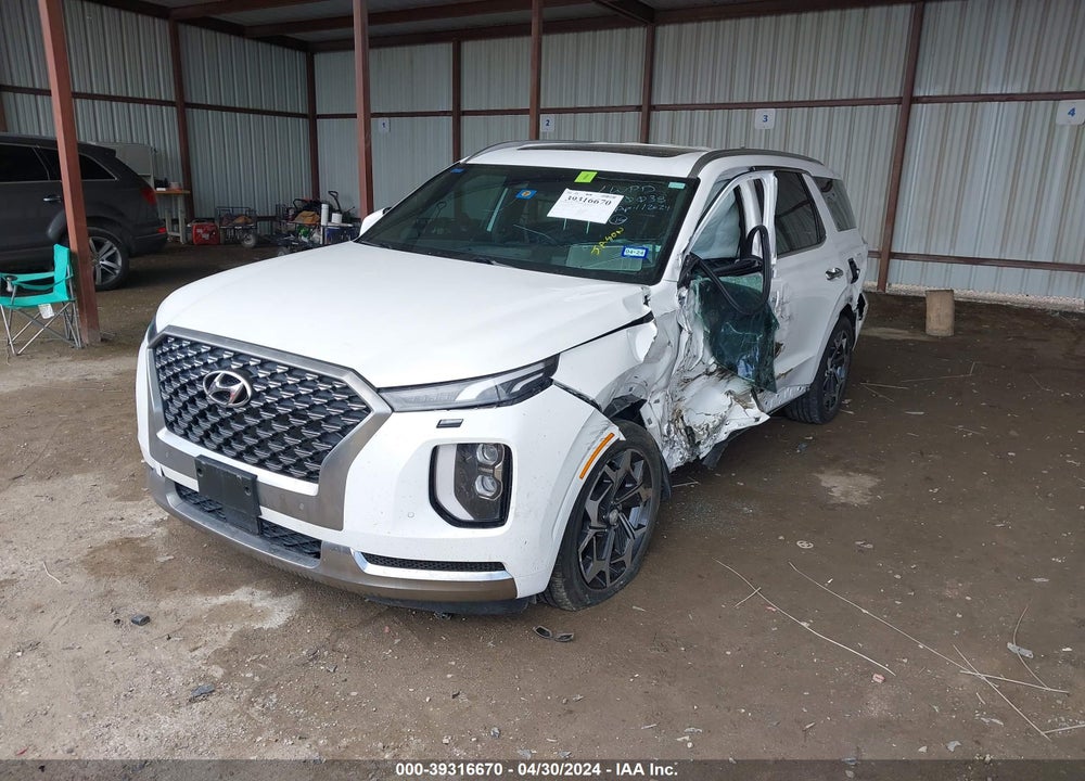 2022 HYUNDAI PALISADE CALLIGRAPHY VIN: KM8R7DHE4NU443371