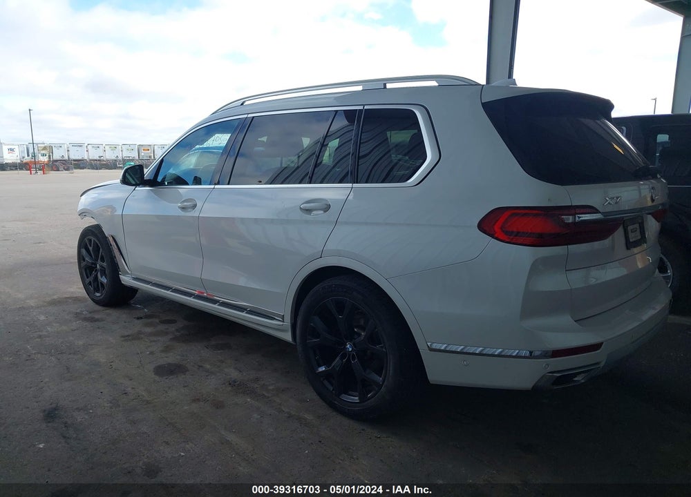 2022 BMW X7 XDRIVE40I VIN: 5UXCW2C09N9K61731