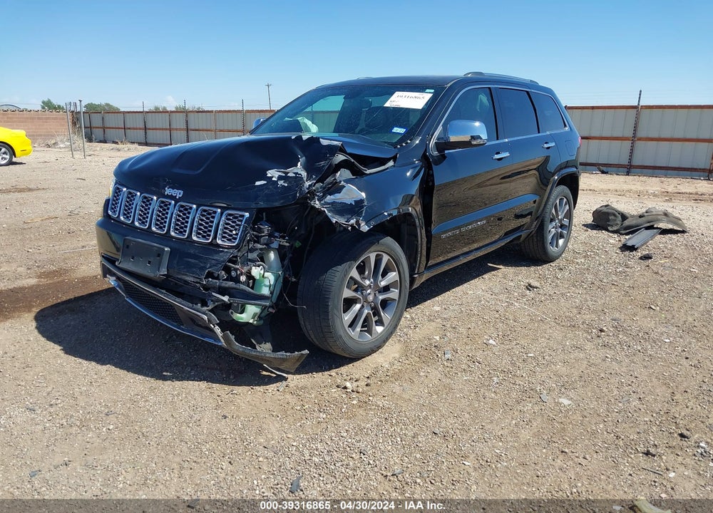 2017 JEEP GRAND CHEROKEE OVERLAND 4X2 VIN: 1C4RJECG5HC770683
