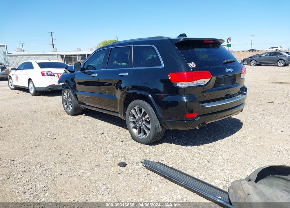 2017 JEEP GRAND CHEROKEE OVERLAND 4X2 VIN: 1C4RJECG5HC770683