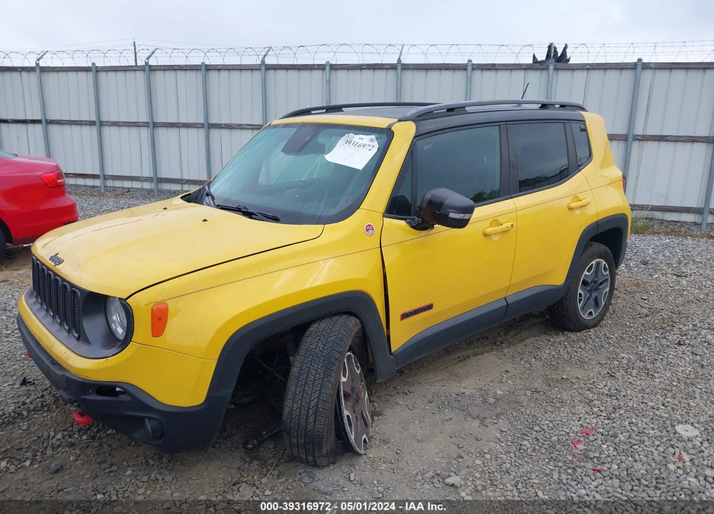 2015 JEEP RENEGADE TRAILHAWK VIN: ZACCJBCT4FPC17470