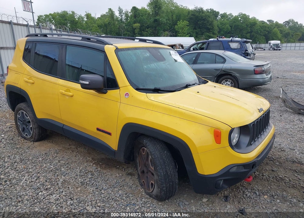 2015 JEEP RENEGADE TRAILHAWK VIN: ZACCJBCT4FPC17470