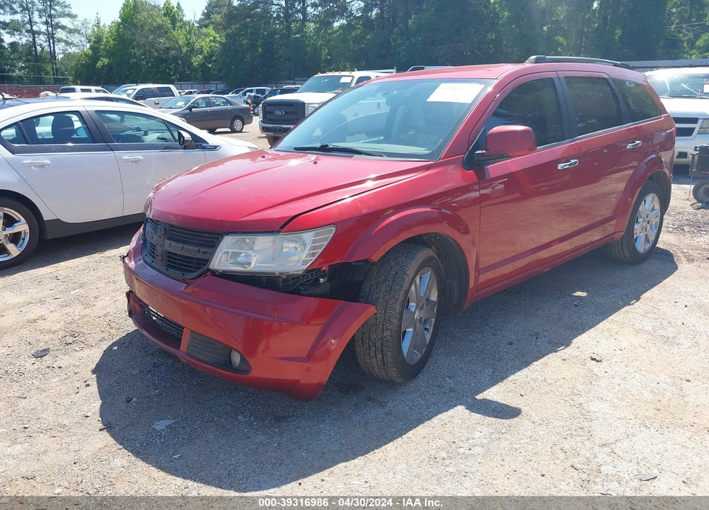 2009 DODGE JOURNEY R/T VIN: 3D4GG67V39T245893