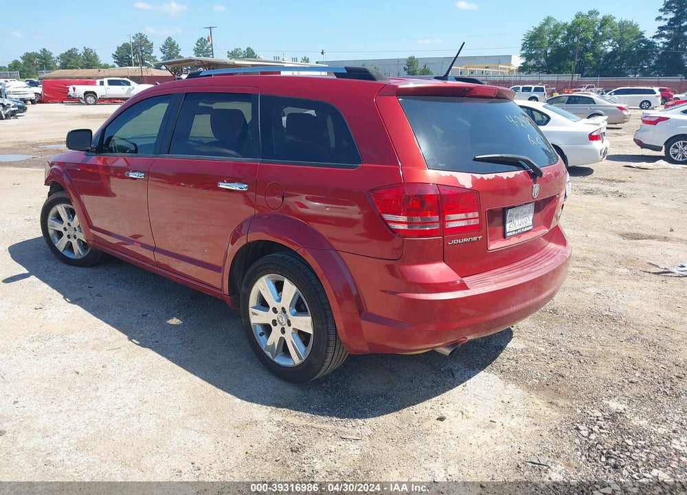 2009 DODGE JOURNEY R/T VIN: 3D4GG67V39T245893