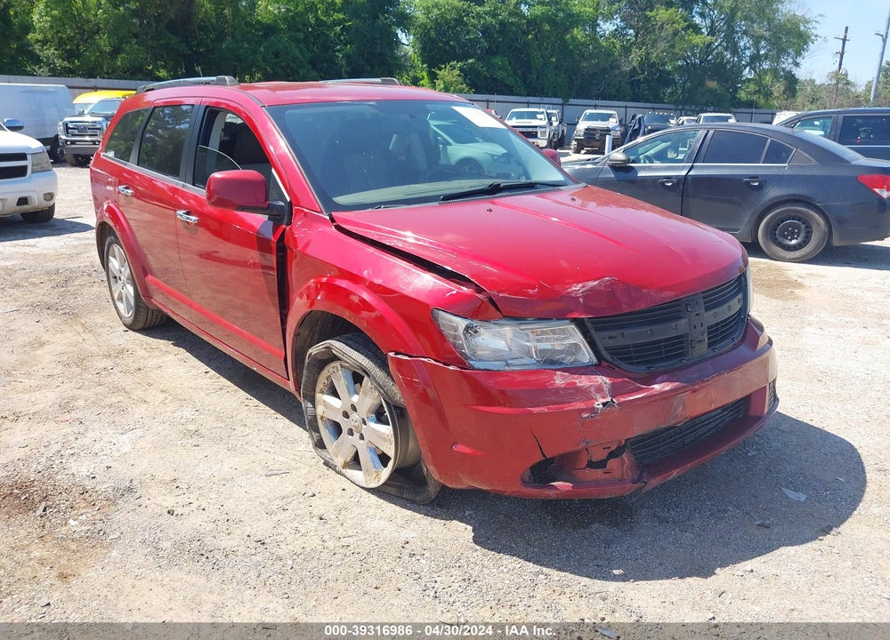 2009 DODGE JOURNEY R/T VIN: 3D4GG67V39T245893