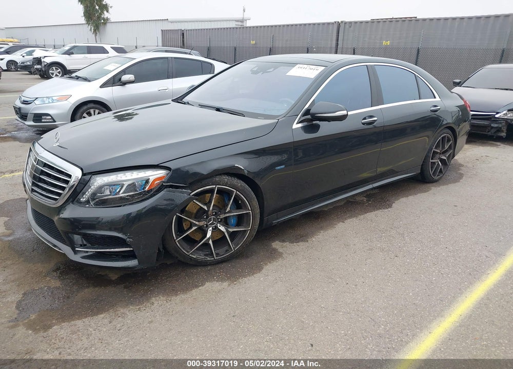 2016 MERCEDES-BENZ S 550 PLUG-IN HYBRID VIN: WDDUG6DB3GA249267